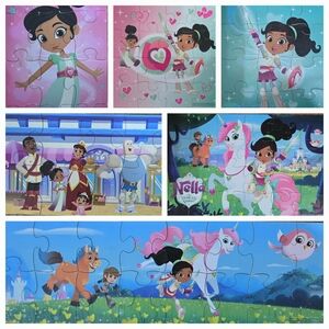 Nella The Princess Knight Puzzles Set Of 7 Puzzles